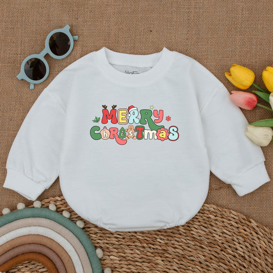 Festive Baby Romper: My First Christmas Outfit & Newborn Gift