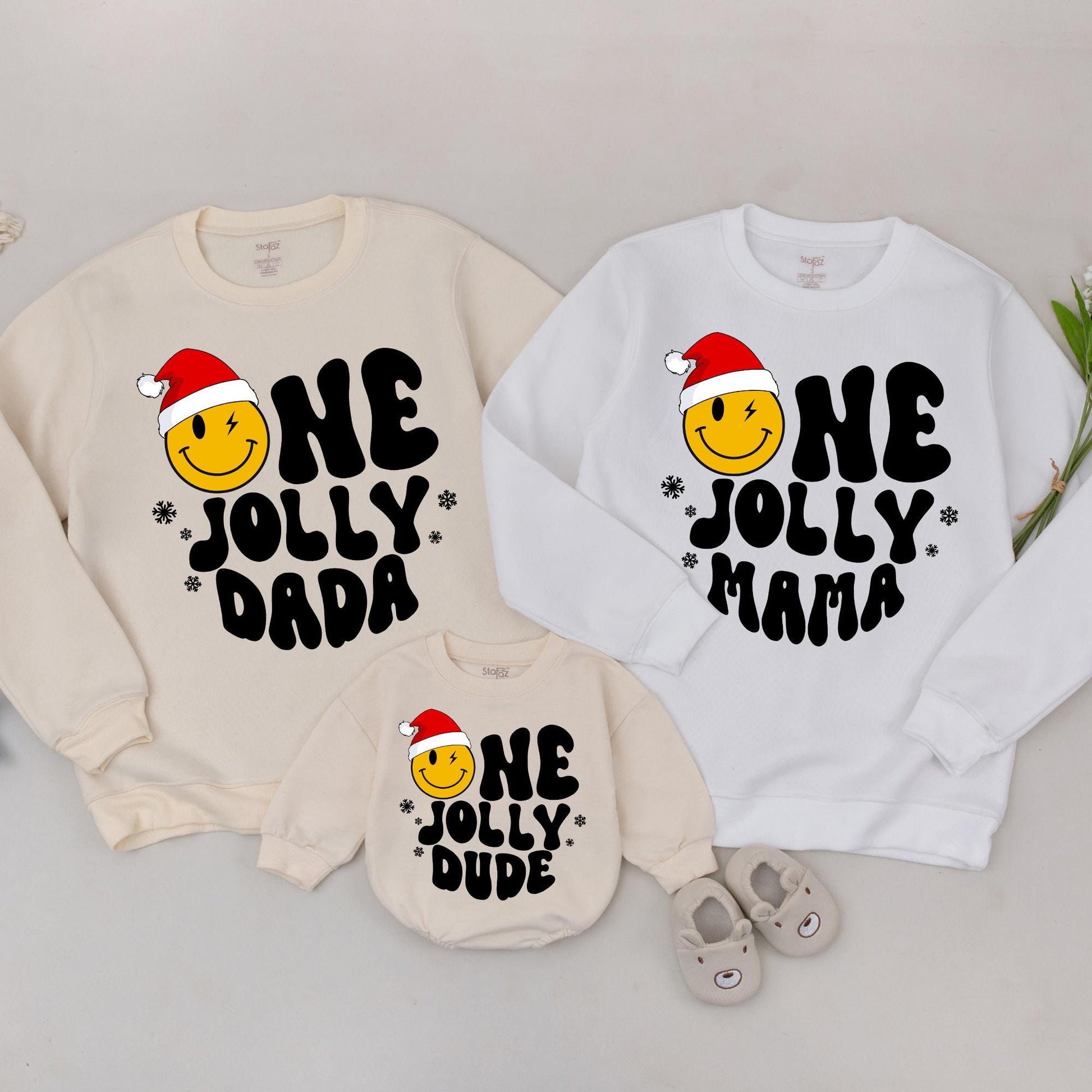 Holly Jolly Custom Family Christmas Sweaters - Perfect Holiday Gifts
