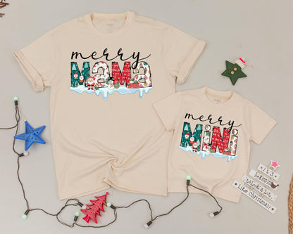 Matching Family Christmas Shirts: Personalized Vintage Holiday Apparel