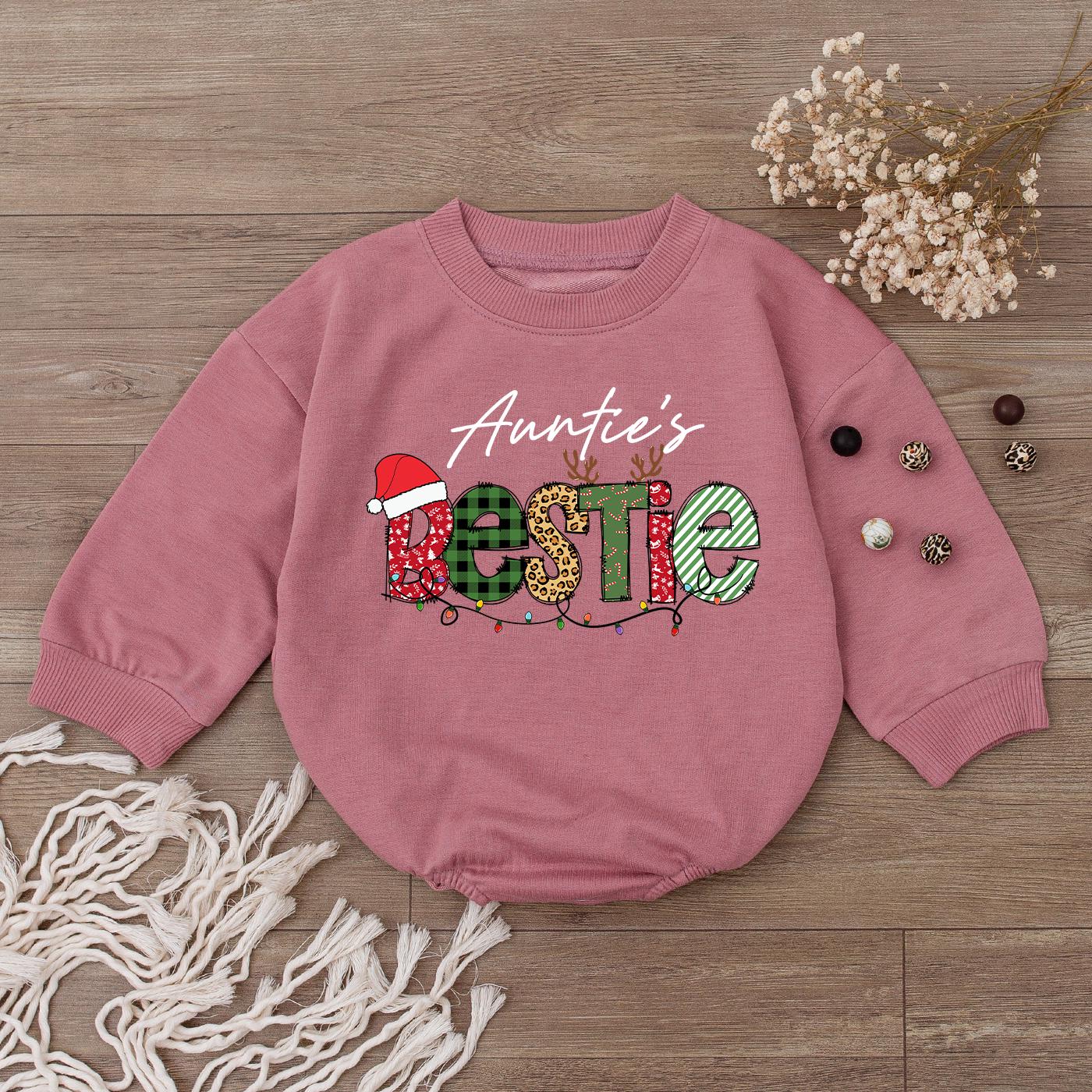 Baby's First Christmas Outfit - Cute Holiday Bodysuit & Romper