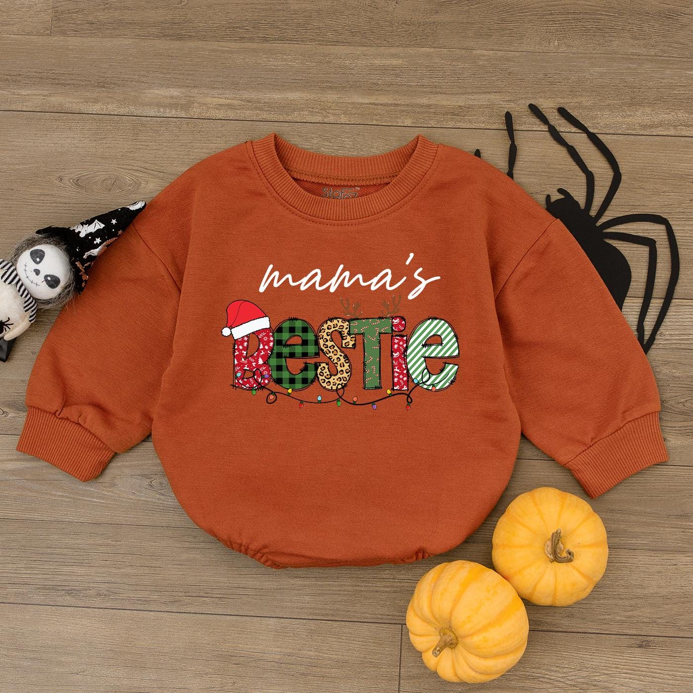 Festive Baby Bodysuit for Christmas - Cute First Xmas Outfit Gift