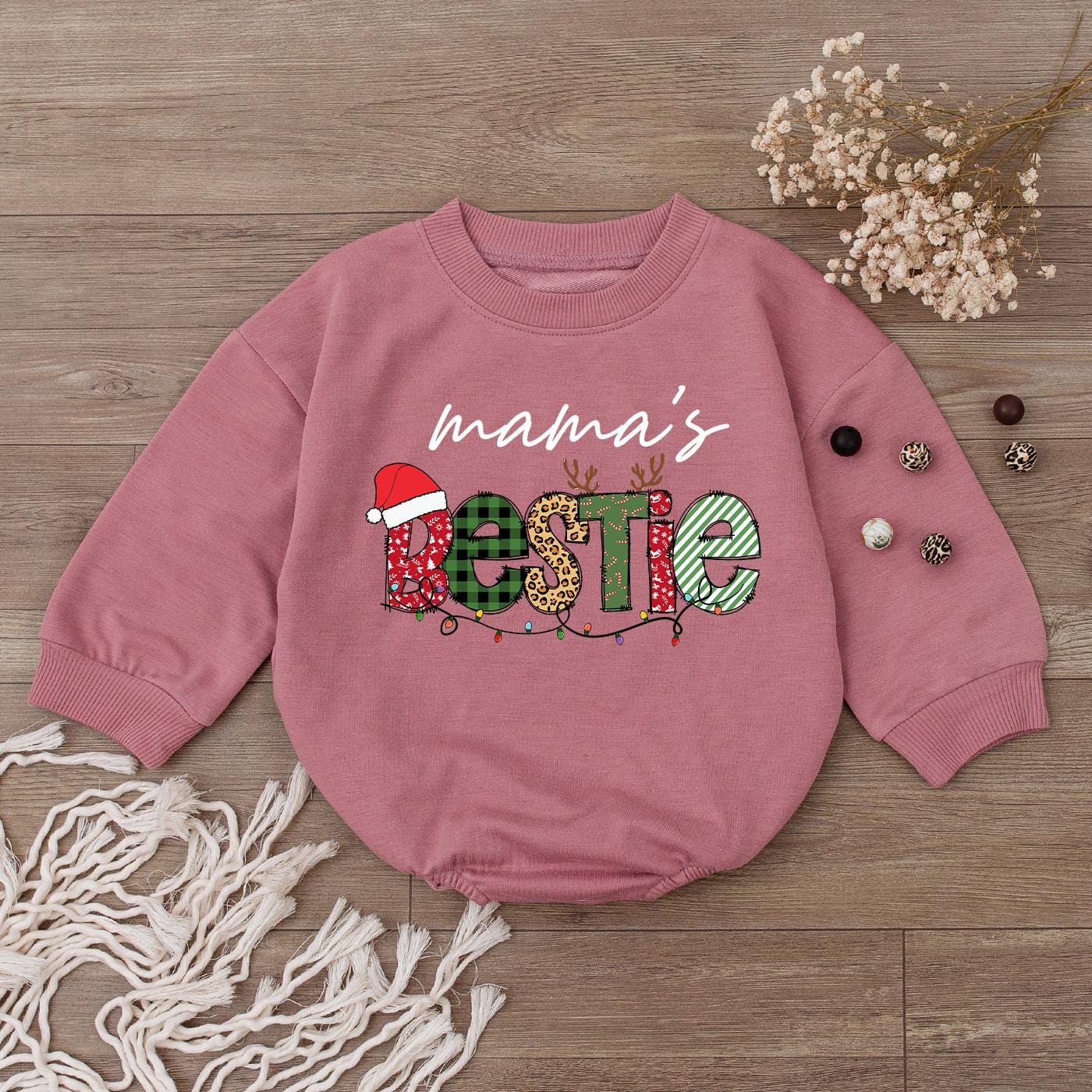 Festive Baby Bodysuit for Christmas - Cute First Xmas Outfit Gift