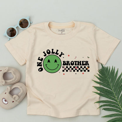 Festive Family Christmas Tees, One Jolly Dude Romper, Mommy & Me Set