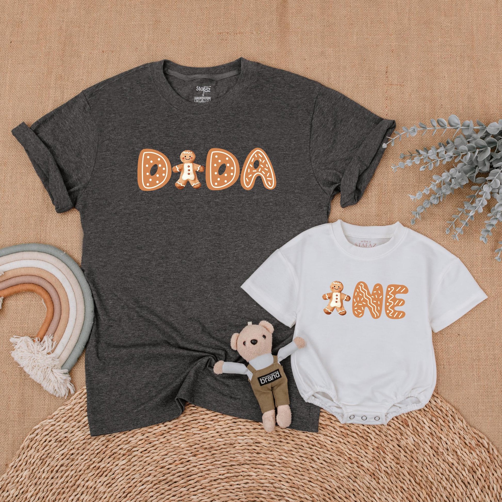 Matching Christmas Family Shirts - Baby's First Birthday Outfit