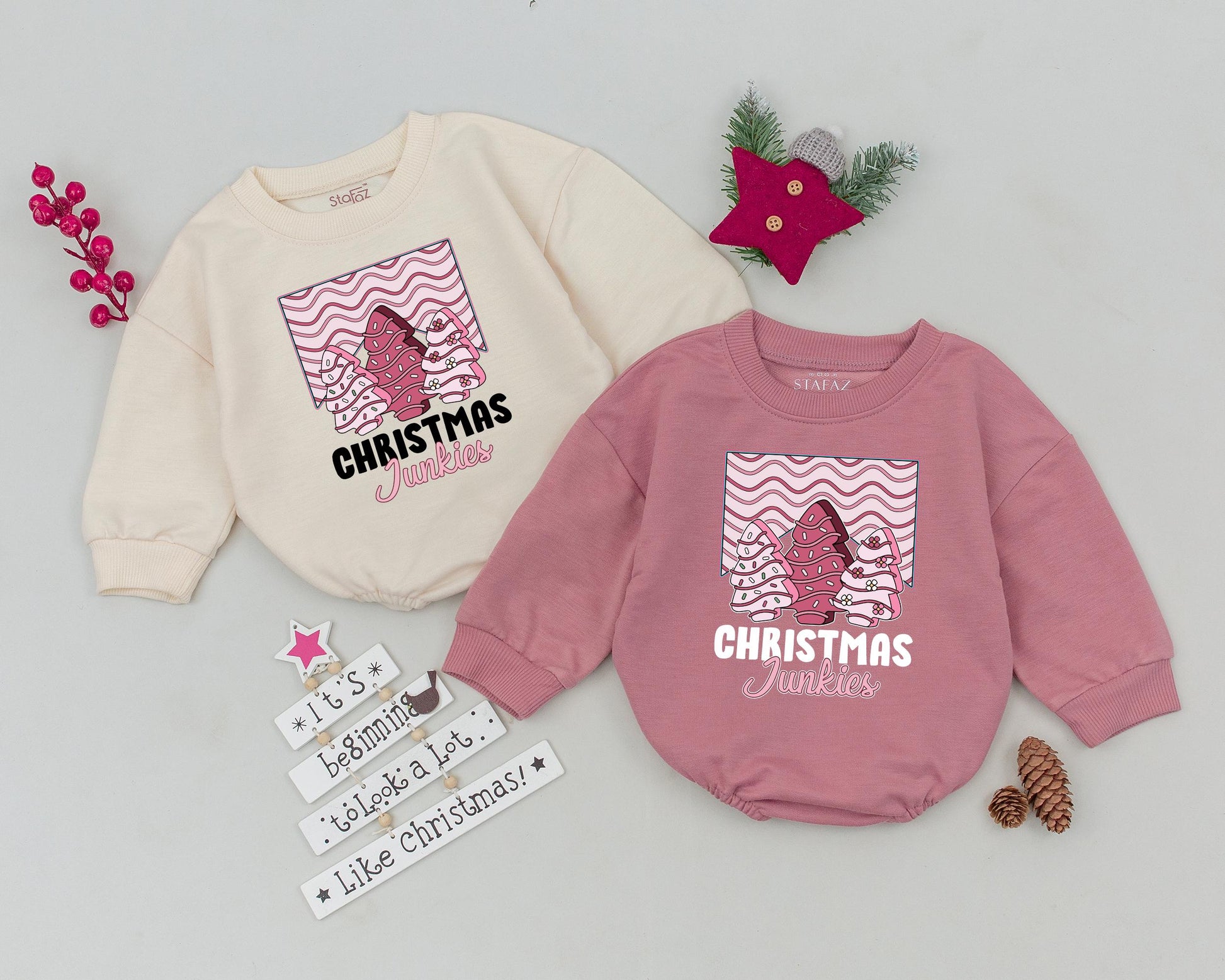 Western Christmas Romper: Baby's First Holiday Outfit & Gift