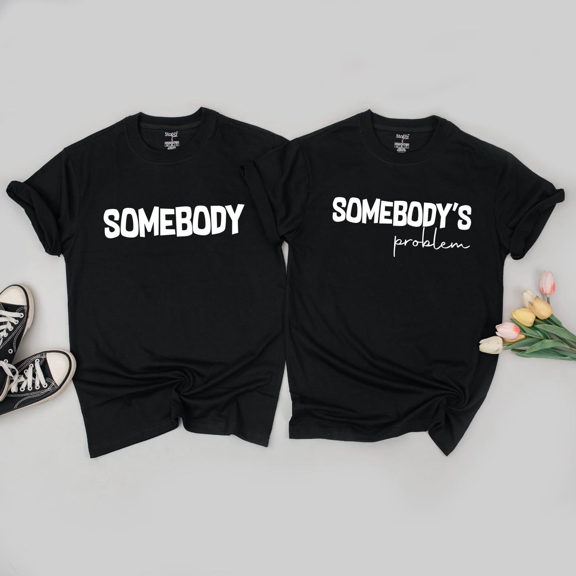 Matching Christmas Sweatshirts, His and Hers Holiday Couple Outfits