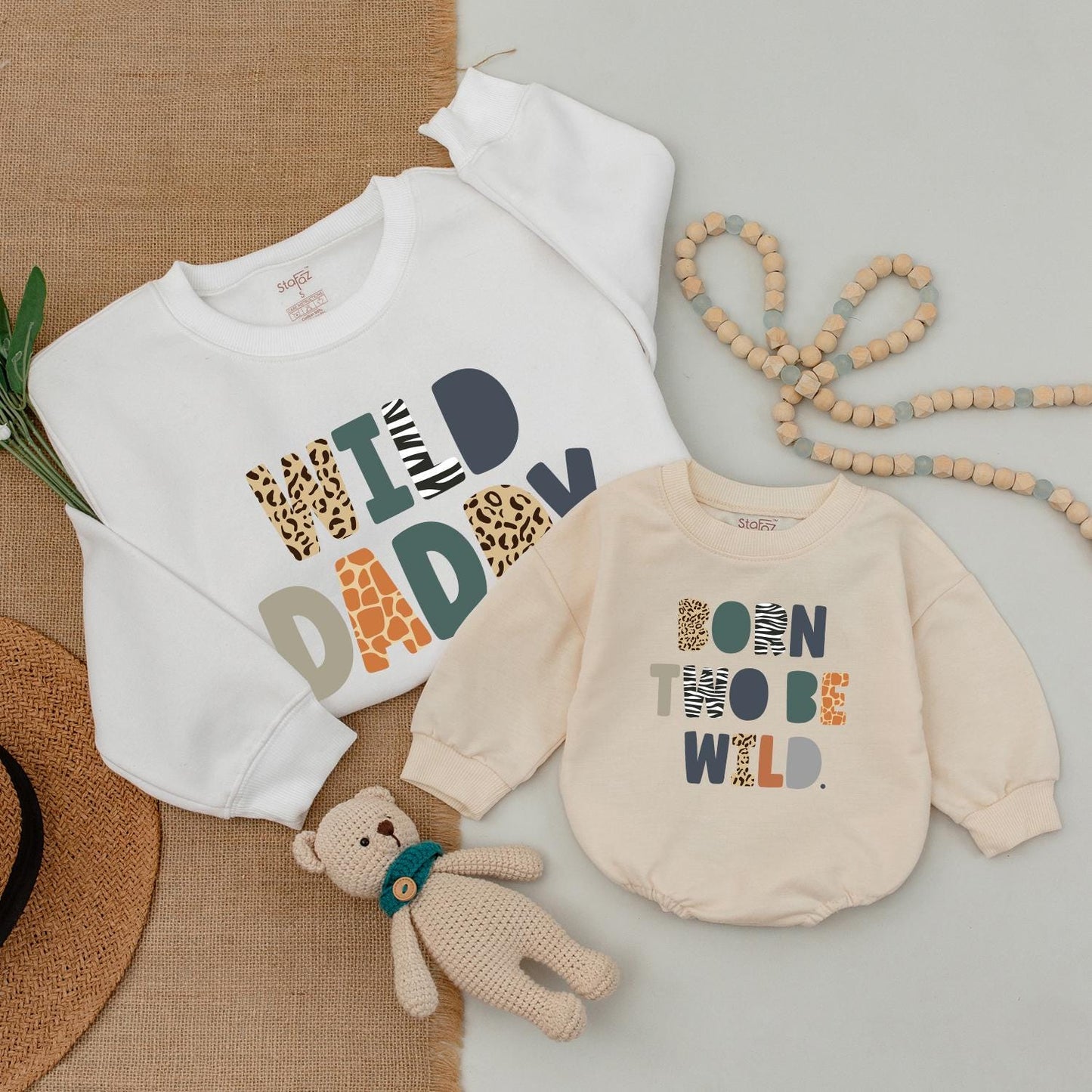 Two Wild 2nd Birthday Shirts, Jungle Safari Family Outfits