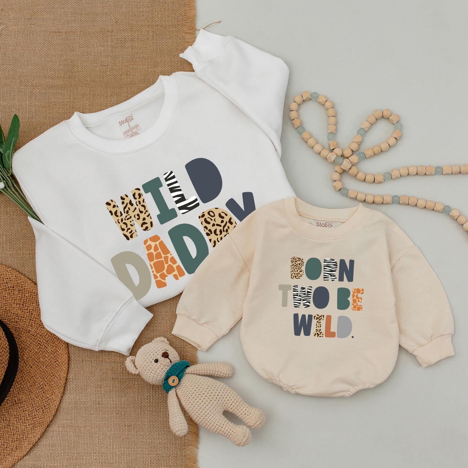 Two Wild 2nd Birthday Shirts, Jungle Safari Family Outfits