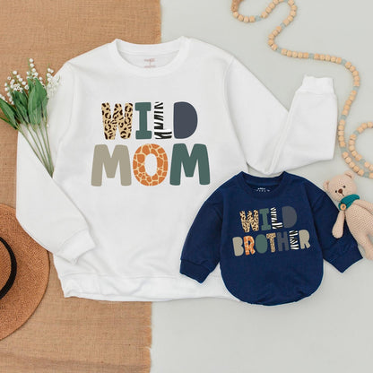 Two Wild 2nd Birthday Shirts, Jungle Safari Family Outfits