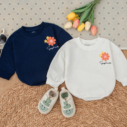 Personalized In My One Year Old Era Baby Romper First Birthday Outfit Cute Gift for Baby Boy Girl Soft Comfortable Cotton Milestone Celebration Party Clothes
