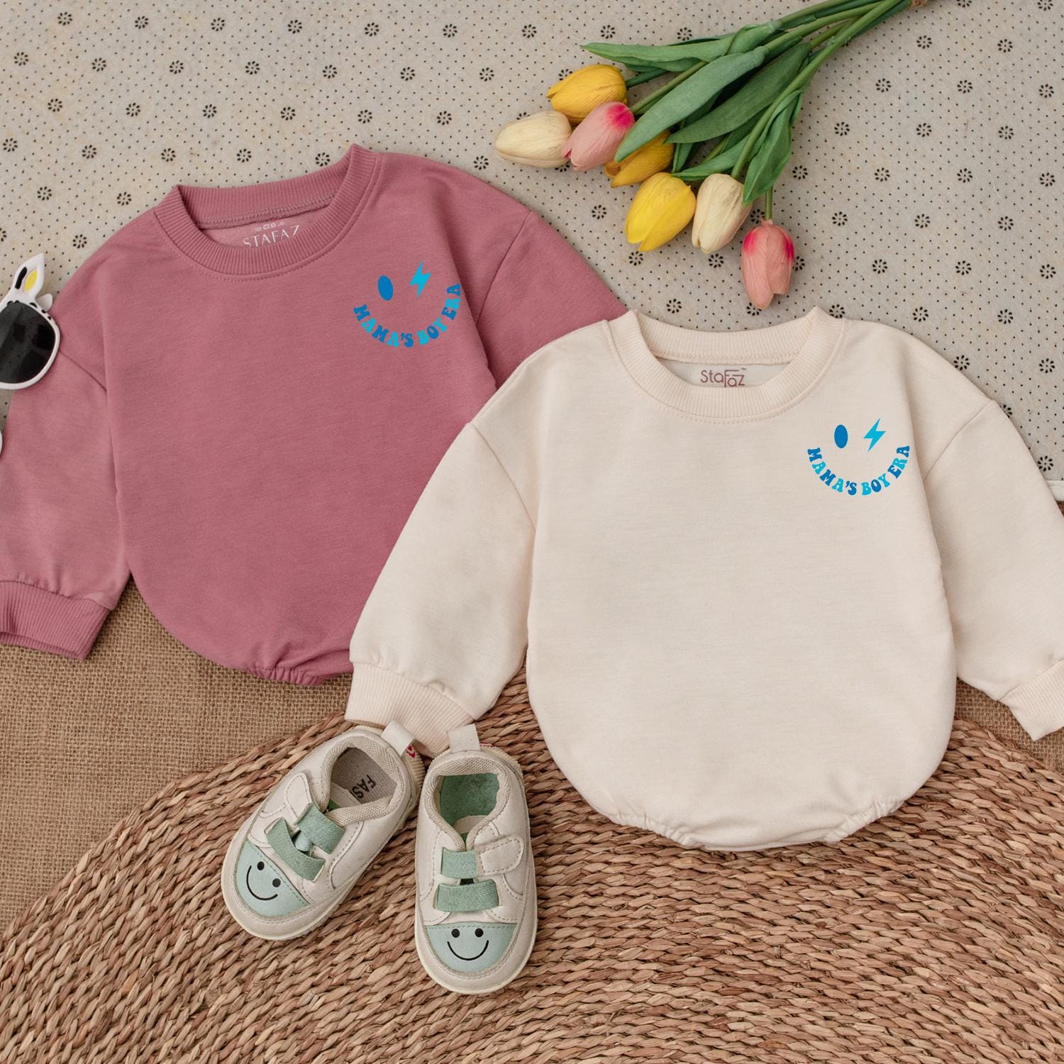 In My Mama's Boy Era Baby Romper Newborn Bodysuit Gift Cute Infant Outfit for Boy Perfect Baby Shower Present Announcement