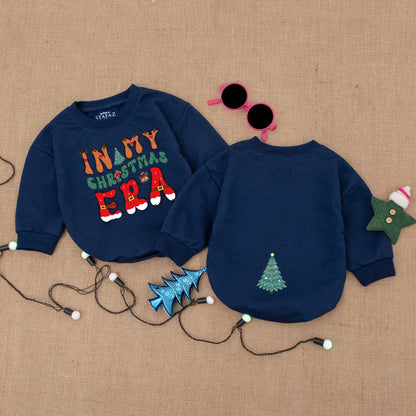 In My Christmas Era Baby Romper Bodysuit Festive Holiday Outfit, First Christmas Clothes, Christmas Tree, Soft Cotton, Perfect Baby Shower Gift 136