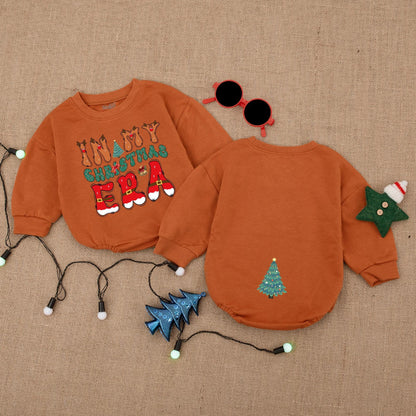 In My Christmas Era Baby Romper Bodysuit Festive Holiday Outfit, First Christmas Clothes, Christmas Tree, Soft Cotton, Perfect Baby Shower Gift 136