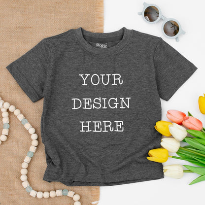Custom Toddler Shirt with 'YOUR DESIGN HERE' Text Baby Gift, Baby Girl/Boy Clothes, Custom Design, Baby Shower Gift Idea