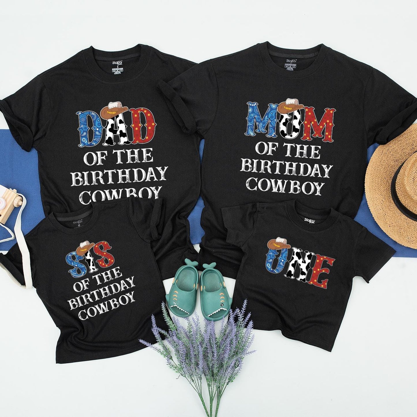 My First Rodeo Birthday Cowboy Shirt for Toddler Baby Boy or Girl Western Rodeo Theme Party Outfit