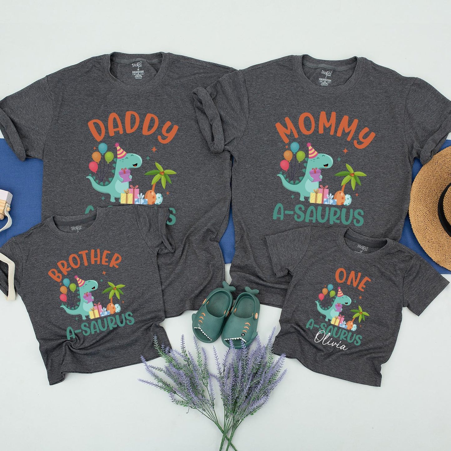 Family Dinosaur Birthday Shirts: Mama Saurus Matching Party Tee for Mom, Dad & Kids! Roar into Fun with Dino Theme Dadosaurus, Mamosaurus & More! (139 chars)