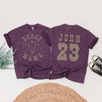 My First Rodeo Birthday Family Matching Shirts 1st Western Farm Theme Party Cowboy Cowgirl Mama Daddy Tees