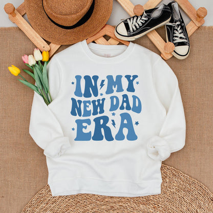 Matching Dad & Son Neutral Sweatshirt Outfit Baby Romper Set, Casual Family Matching Clothes, Dad's Boy Cozy Outfit, USA Patriotic
