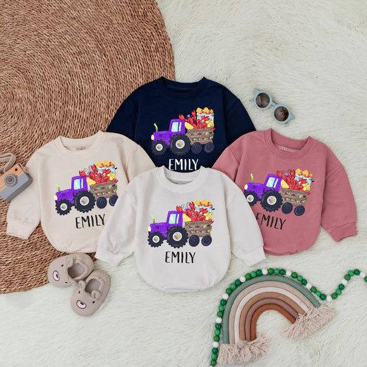 Custom Mardi Gras Baby Romper King Cake Bodysuit Festive First Birthday Outfit Soft Cotton Baby Shower Gift for Newborn Infant