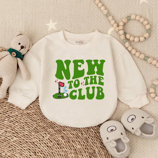 Golf Baby Bubble Romper Firefighter Bodysuit Newborn Outfit Baby Shower Gift Boy Fire Department Clothes First Birthday
