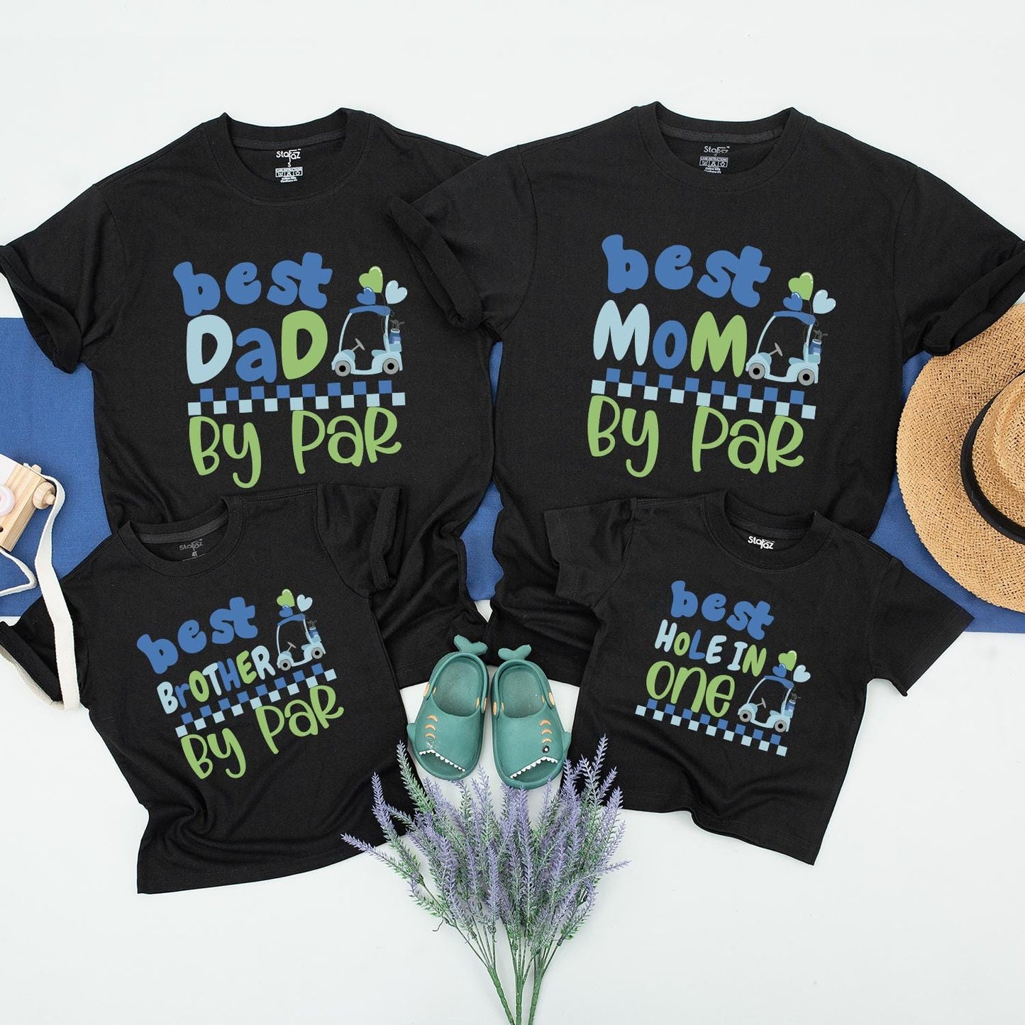 Boys Golf First Birthday Hole in One Party Shirt Smash Cake Outfit 1st Birthday Celebration Gift