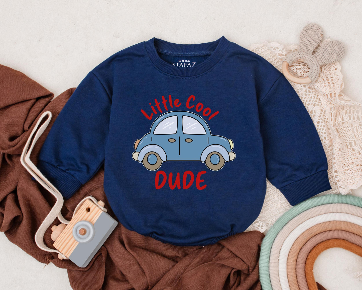 Cool Little Dude Romper Newborn Bodysuit One Cool Dude First Birthday Outfit Baby Boy Clothes