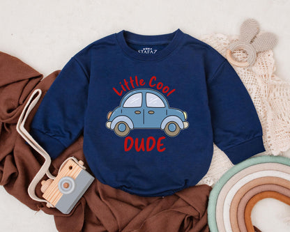 Cool Little Dude Romper Newborn Bodysuit One Cool Dude First Birthday Outfit Baby Boy Clothes