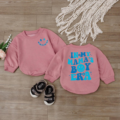 In My Mama's Boy Era Baby Romper - Newborn Bodysuit Baby Shower Gift for Son - Coming Home Outfit, Mom Boy Outfit, Baby Boy Clothes