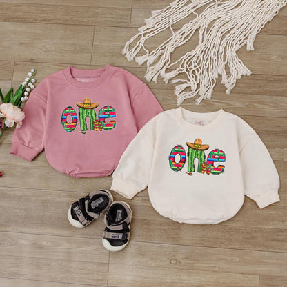 Fiesta 1st Birthday Baby Romper | Uno Fiesta Outfit for Toddler Girl | Cinco de Mayo Party Shirt | Baby Shower Gift
