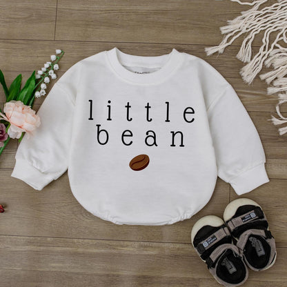 Little Bean Baby Bodysuit My Birthstone Is a Coffee Bean Romper Minimalist Coffee Baby Outfit Newborn Unisex Gift