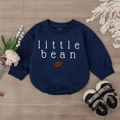 Little Bean Baby Bodysuit My Birthstone Is a Coffee Bean Romper Minimalist Coffee Baby Outfit Newborn Unisex Gift