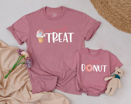 Matching Donut Birthday Family Shirts, Donut Birthday Girl Outfit, 1st Birthday Gifts, Pink Bow Baby Girl Party, Sweet One