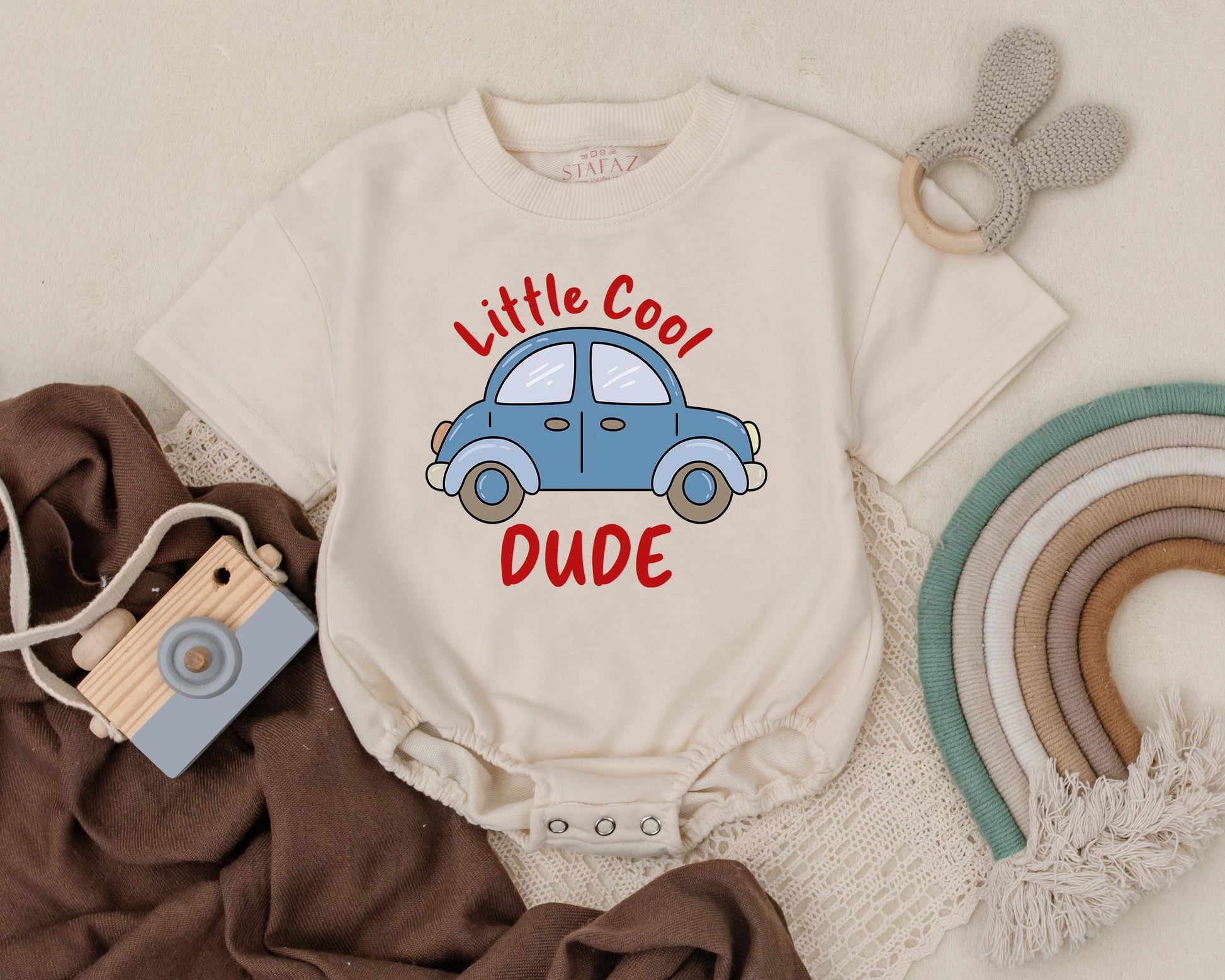 Cool Little Dude Romper Newborn Bodysuit One Cool Dude First Birthday Outfit Baby Boy Clothes