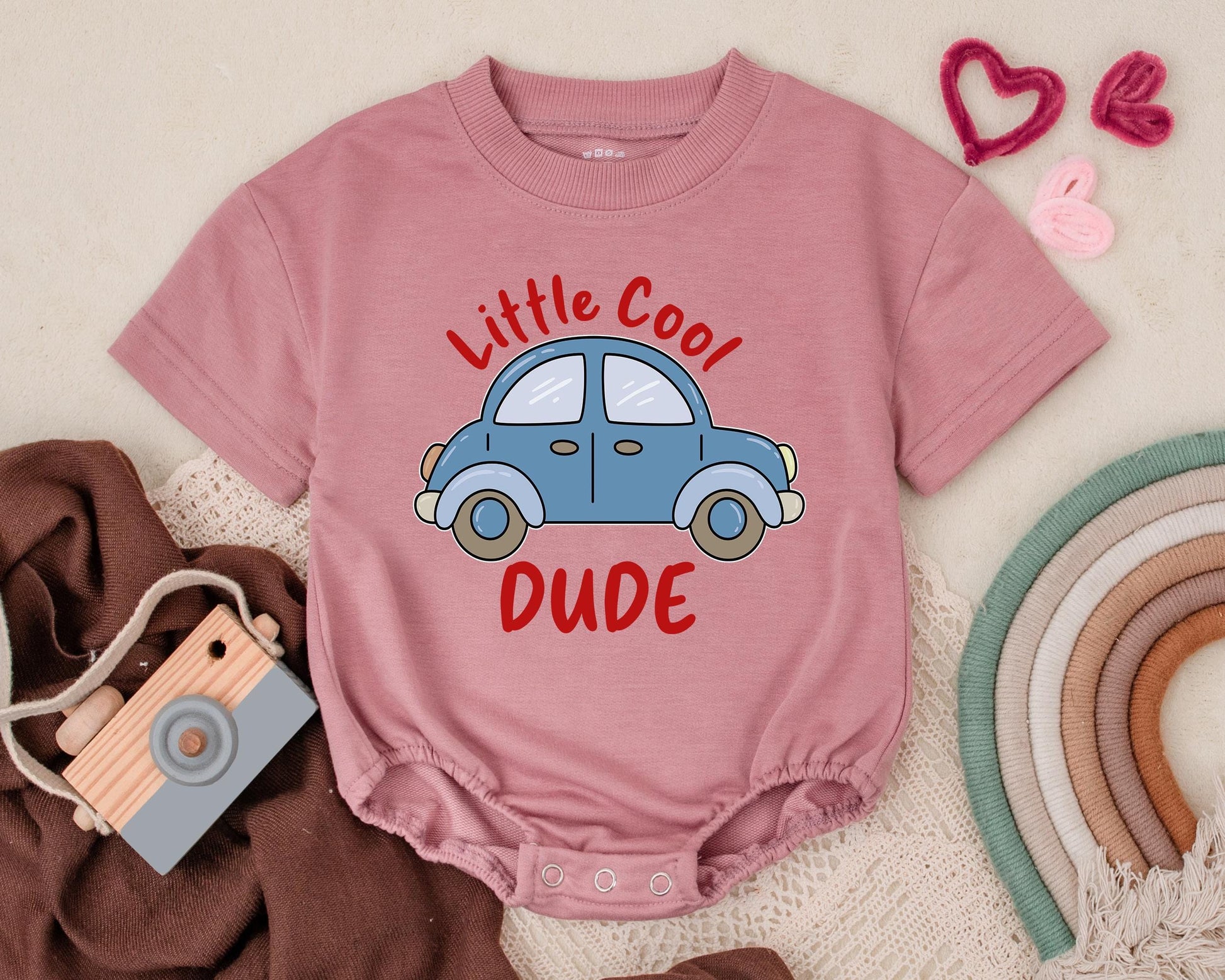 Cool Little Dude Romper Newborn Bodysuit One Cool Dude First Birthday Outfit Baby Boy Clothes