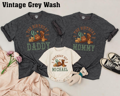 My First Rodeo Birthday Matching Family Shirts, Wild West 1st Birthday Outfit, Cowboy Cowgirl Western Farm Theme Party, Matching Group Outfits 136