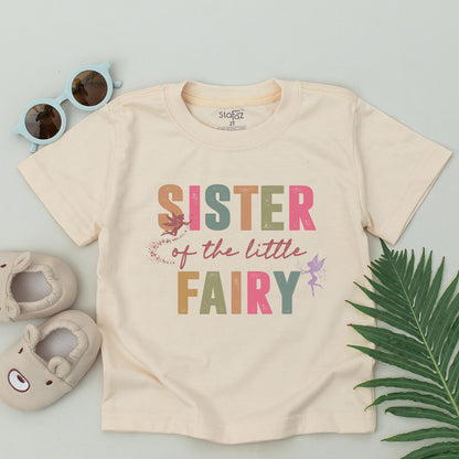 Personalized Little Fairy First Birthday T-Shirt Magical Garden Theme Girl's Special Day Outfit Cotton Soft Celebration Tee