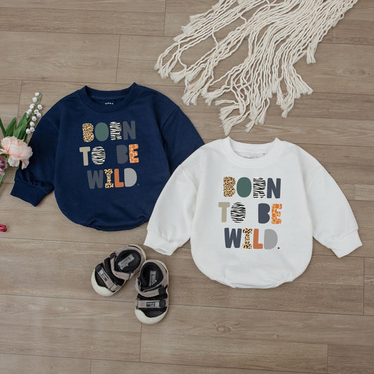 Born To Be Wild Safari Birthday Outfit for Girls Cute Zoo Animal Theme Toddler Baby First Birthday Clothes