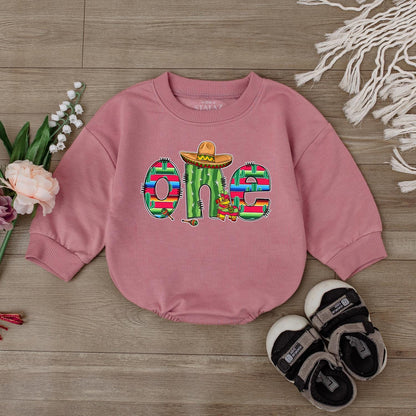 Fiesta 1st Birthday Baby Romper | Uno Fiesta Outfit for Toddler Girl | Cinco de Mayo Party Shirt | Baby Shower Gift