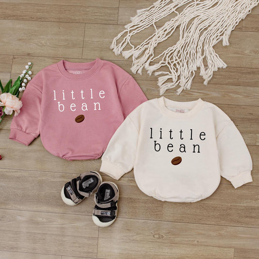 Little Bean Baby Bodysuit My Birthstone Is a Coffee Bean Romper Minimalist Coffee Baby Outfit Newborn Unisex Gift