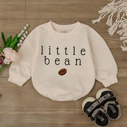 Little Bean Baby Bodysuit My Birthstone Is a Coffee Bean Romper Minimalist Coffee Baby Outfit Newborn Unisex Gift