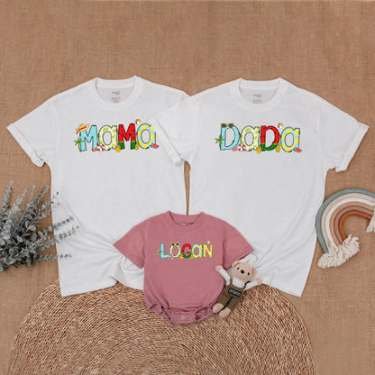 Summer Family Beach Birthday Matching Outfits 1st Birthday Vacation Coastal Holiday T-Shirts