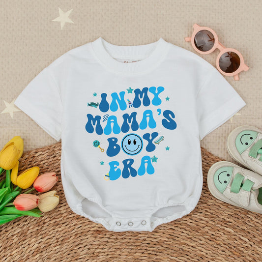 My Mama's Boy Era Romper & Bodysuit Gift for Baby Boy, Baby Outfit, Coming Home Outfit, Soft & Comfortable Cotton
