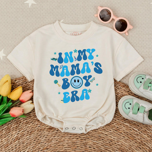 My Mama's Boy Era Romper & Bodysuit Gift for Baby Boy, Baby Outfit, Coming Home Outfit, Soft & Comfortable Cotton
