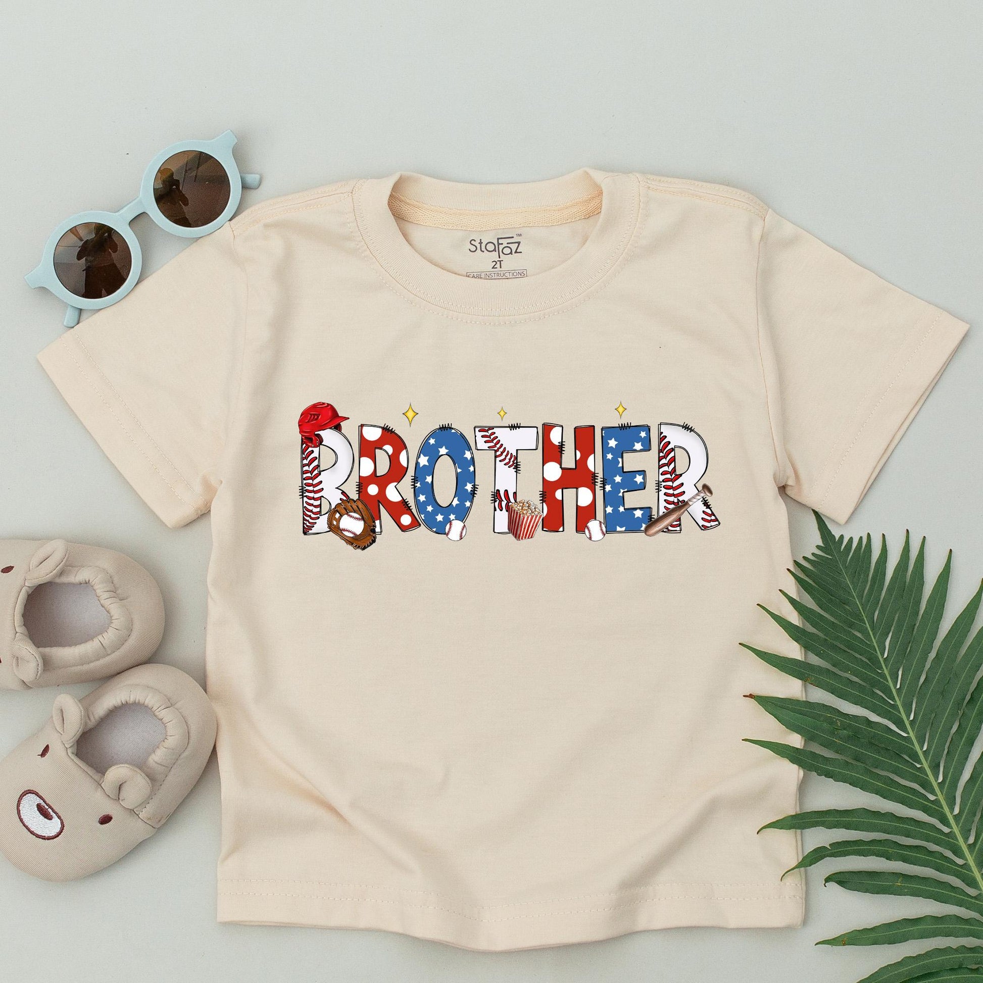 Personalized Family Baseball Game Day Matching Shirts Birthday Party Rookie Outfits Mom Dad Kids Baby Soft Cotton Celebration Gift