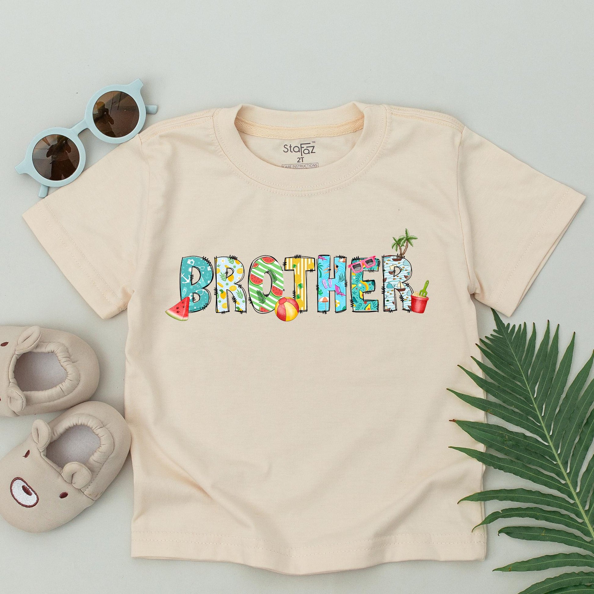 Personalized Summer Beach Family Matching T-Shirt Vacation Outfits for memorable Mommy and Me Baby First Birthday Celebration Travel Gifts