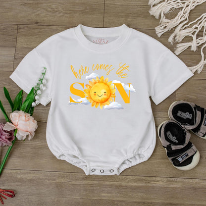Sunshine Baby Romper Cute Summer Bodysuit Gender Neutral Baby Clothes Toddler Outfit Adorable Sunshine Baby Gift Ideal for Baby Shower