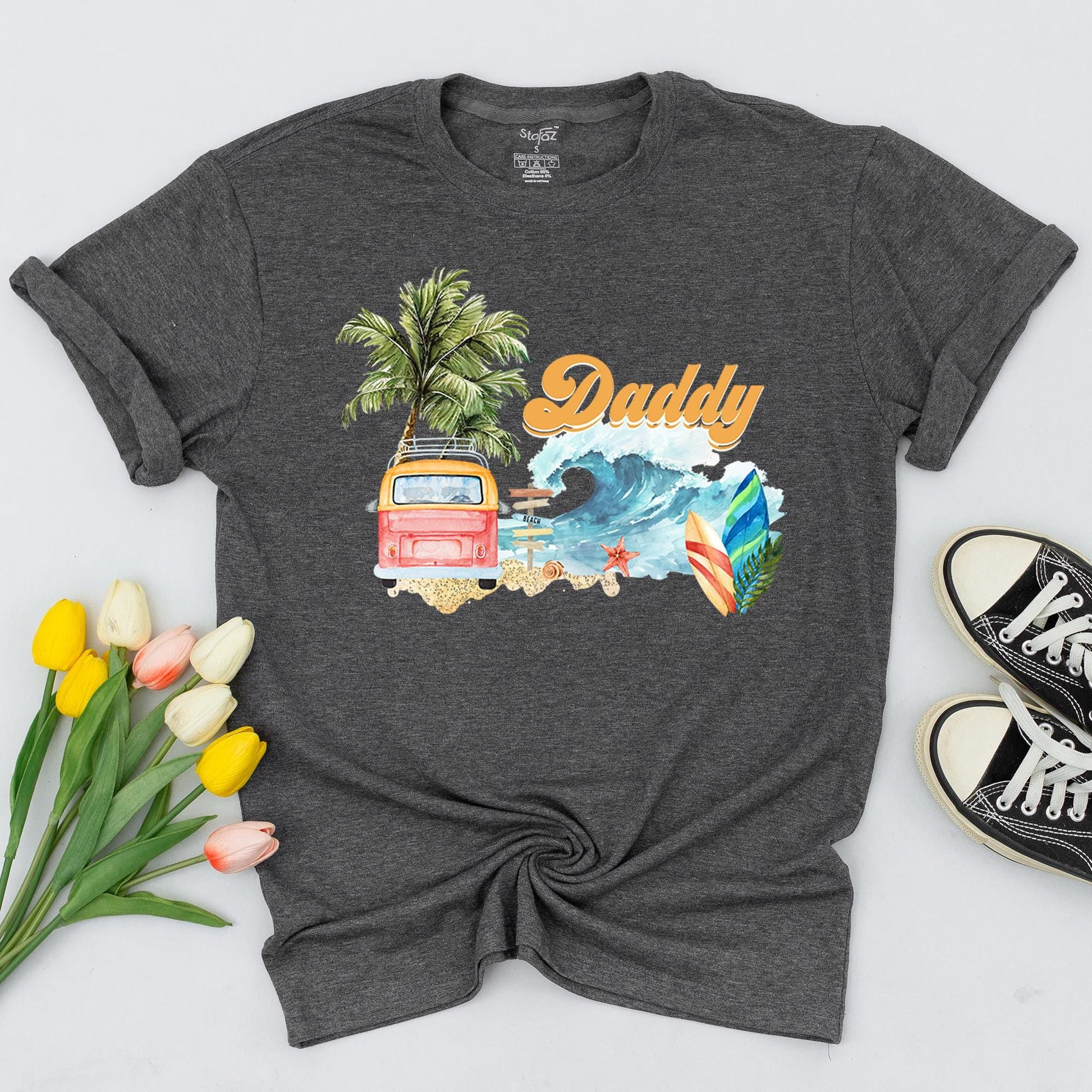 Surfing 1st Birthday Shirt for the Birthday Boy, Family Matching Surf Outfits, Personalized Toddler Tee, The Big One