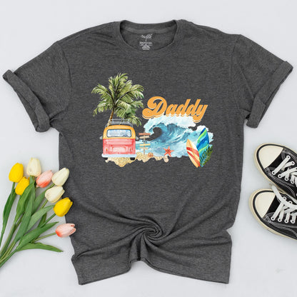 Surfing 1st Birthday Shirt for the Birthday Boy, Family Matching Surf Outfits, Personalized Toddler Tee, The Big One
