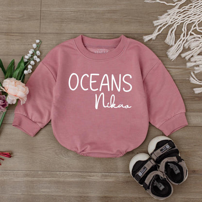 Personalized Baby Bodysuit with First & Middle Names - Custom Newborn Outfit, Coming Home Gift, Baby Shower Present