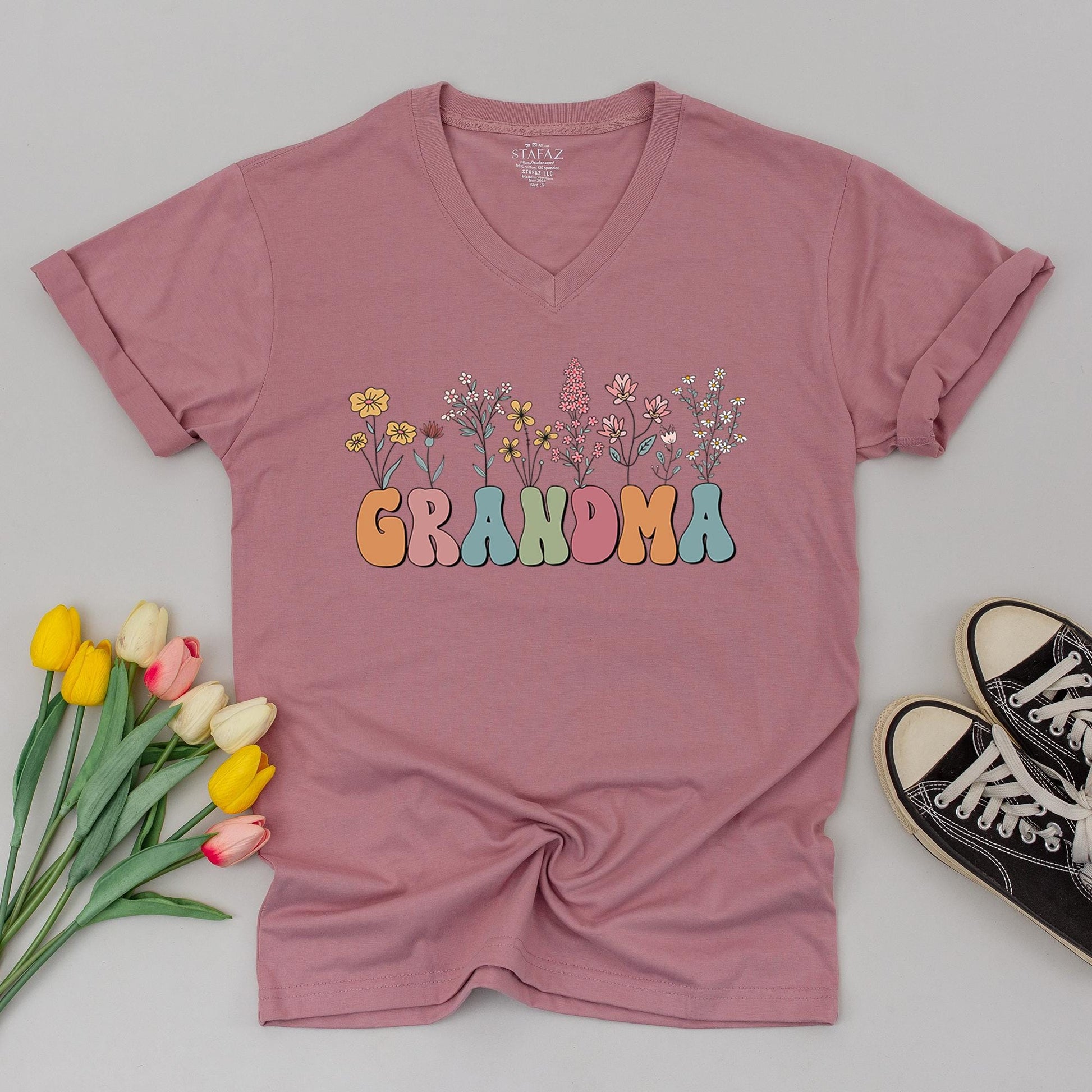 Sweet Matching Grandma & Me T-Shirt Set for Baby, Toddler, Youth, and Newborn Grandchild, New Nana Gift & Baby Shower